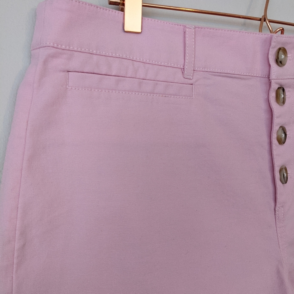 LOFT Button Front Shorts - Picture 4 of 8